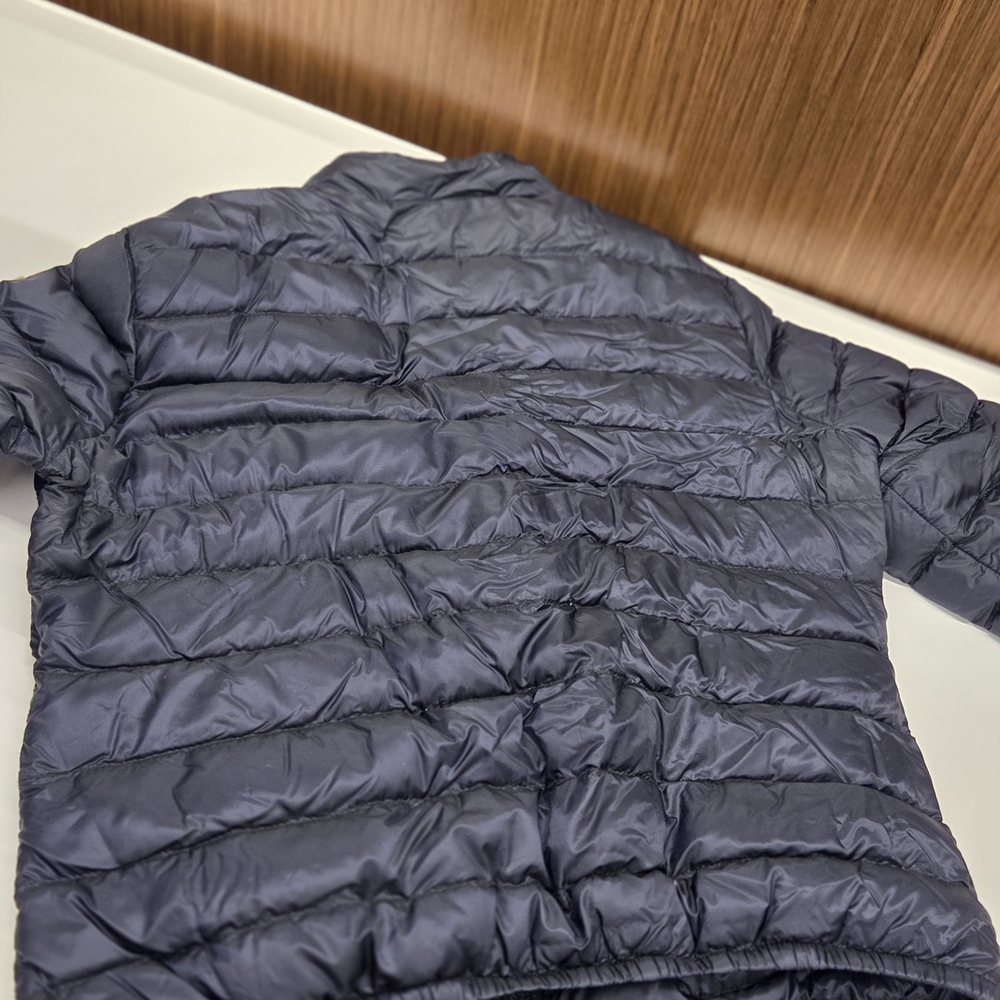 Moncler Navy Puffer Jacket